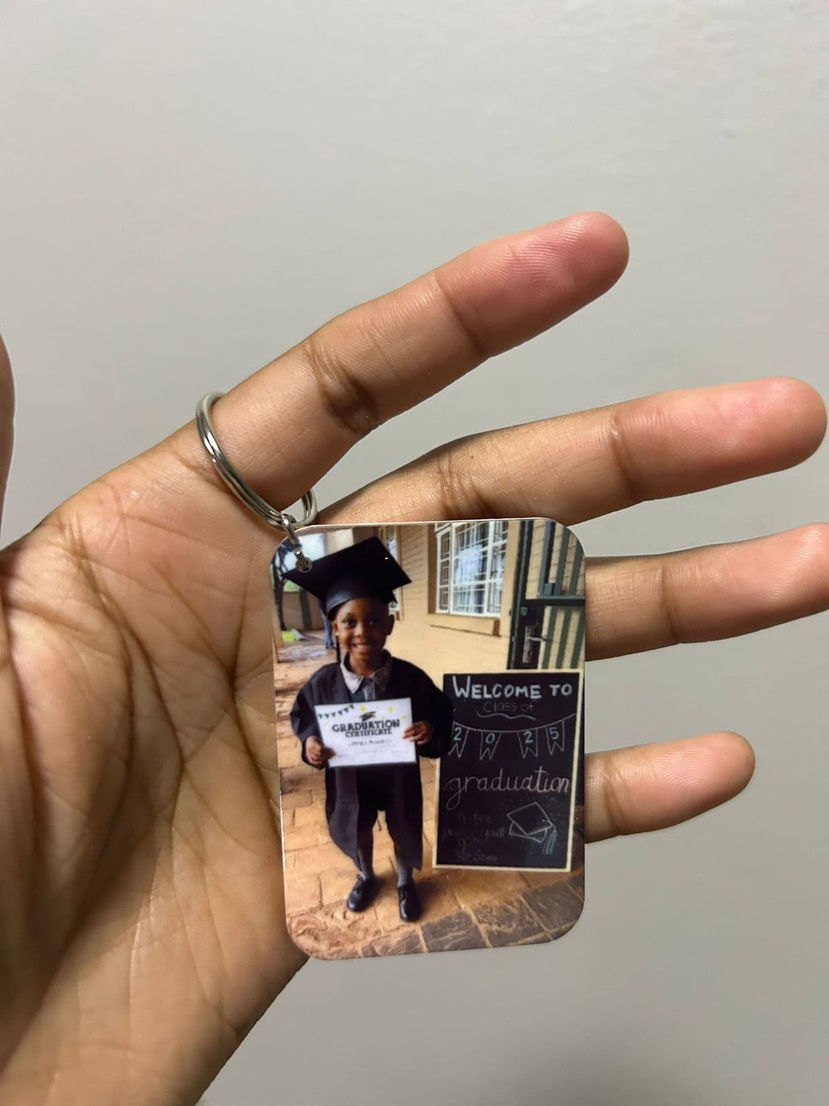 Rectangle keychain